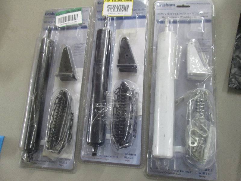 lot 63 image: Lot of 3 Grisham HD Door Closer Kit...