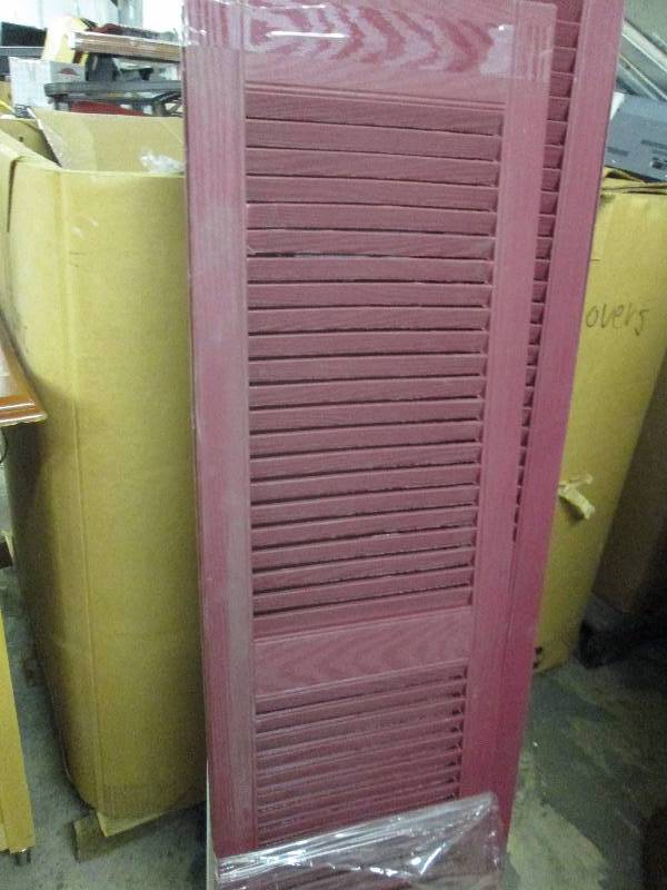 lot 68 image: Builders Edge 15 in. x 55 in. Louve...