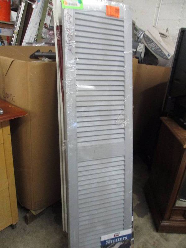 lot 70 image: Builders Edge 15 in. x 64 in. Louve...