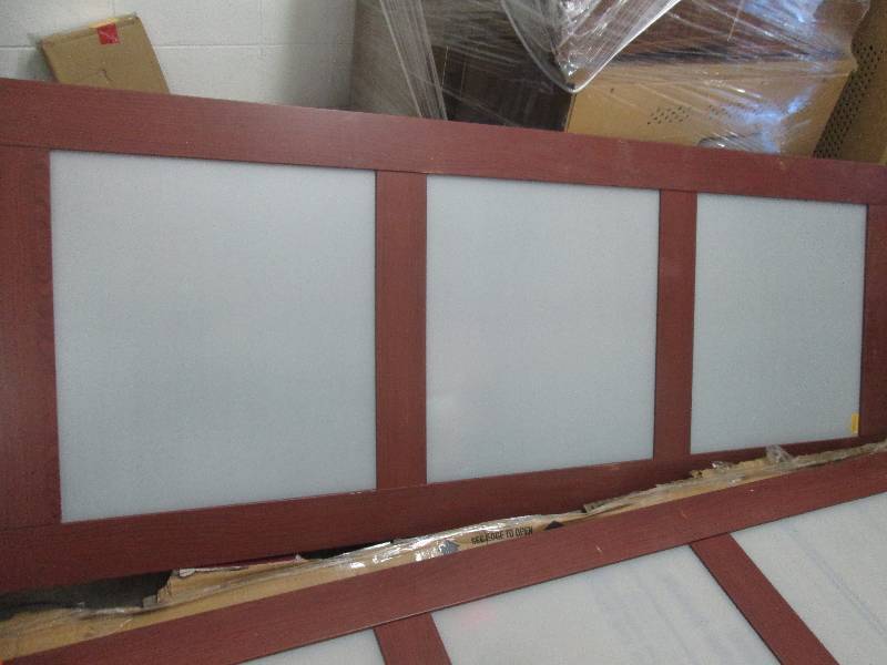 lot 74 image: 60x80 Panel with Opaque Glass...