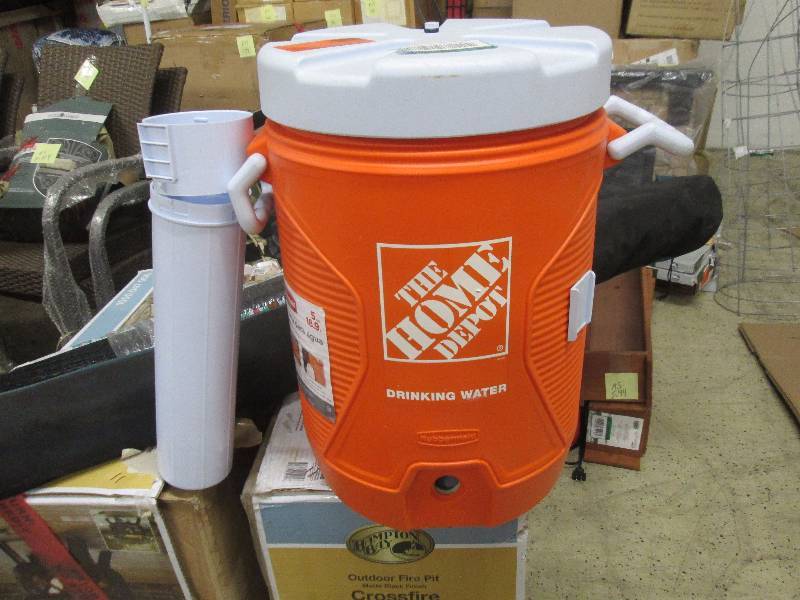 lot 100 image: 5 Gallon Water Cooler -no spigot  R...
