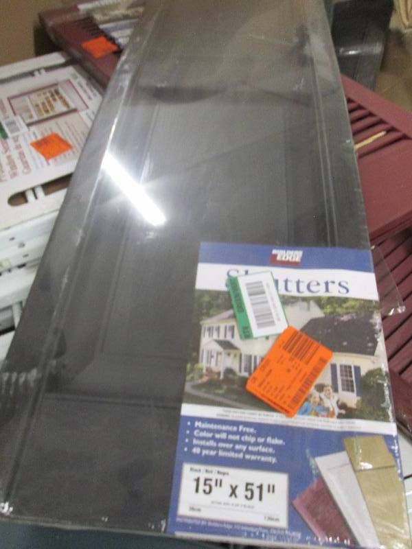 lot 108 image: Builders Edge 15 in. x 51 in. Raise...