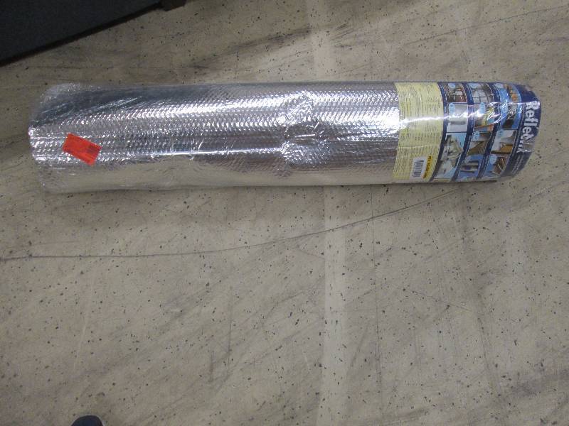 lot 144 image: Reflectix 48 in. x 25 ft. Double Re...