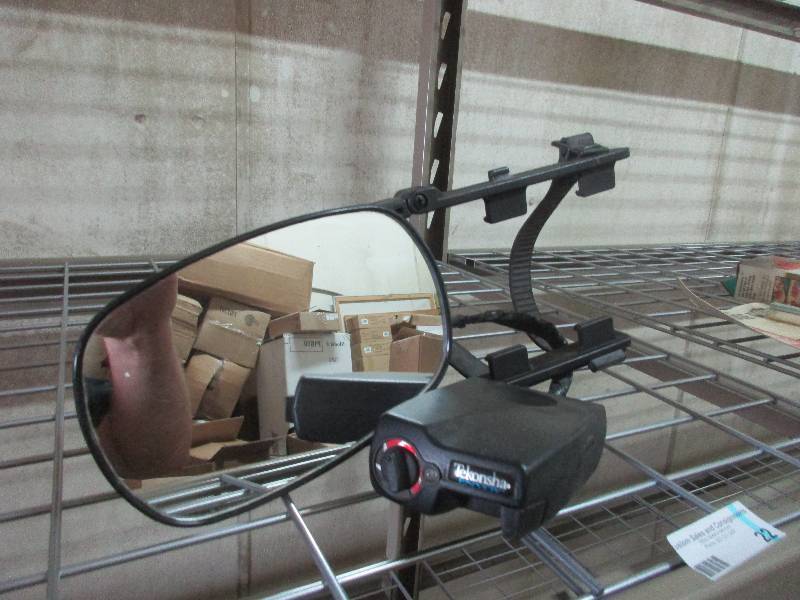 Brake controller, towing mirror