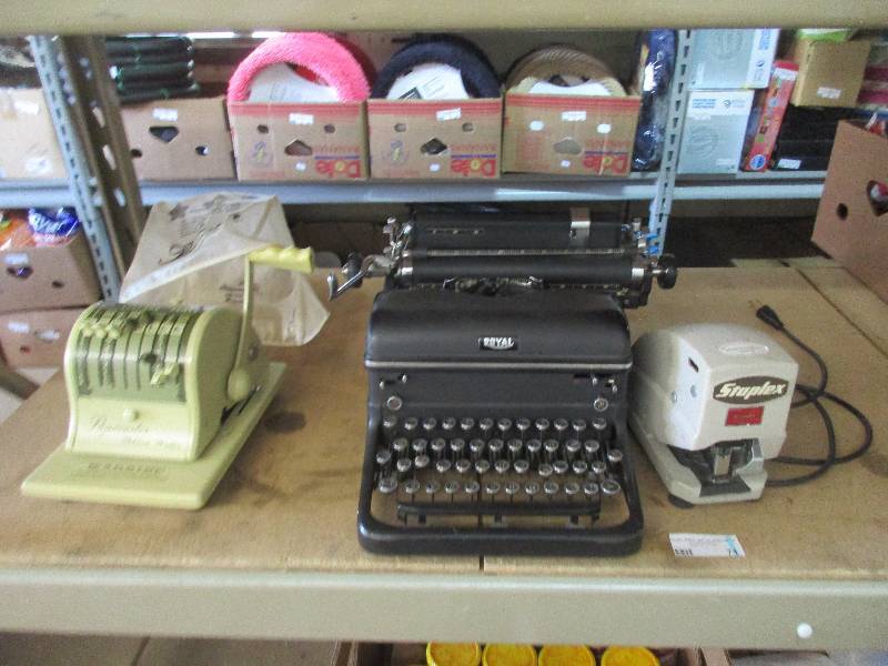 Vintage office equipment