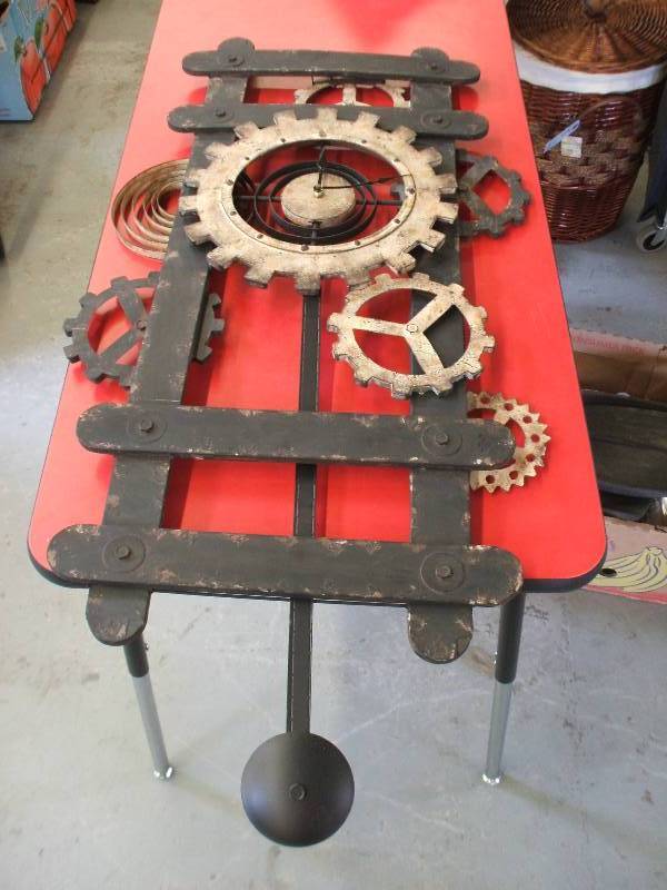 STEAMPUNK WALL CLOCK