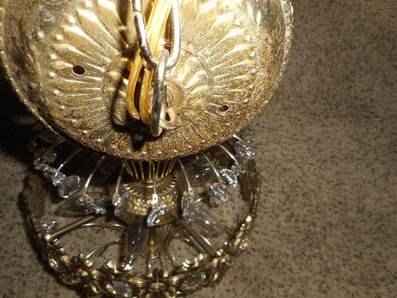 Vintage Crystal Chandelier