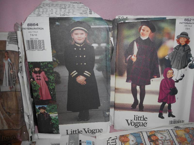 Vintage Lot of Sewing Patterns