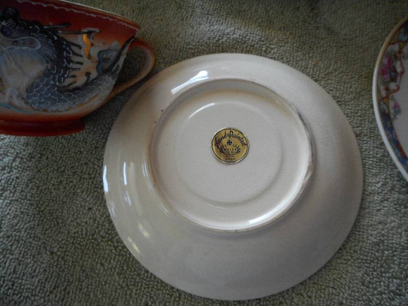 Vintage Dragon Ware, Gemany Cup & Saucers