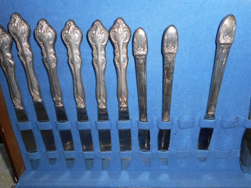 Vintage Flatware Set with Box