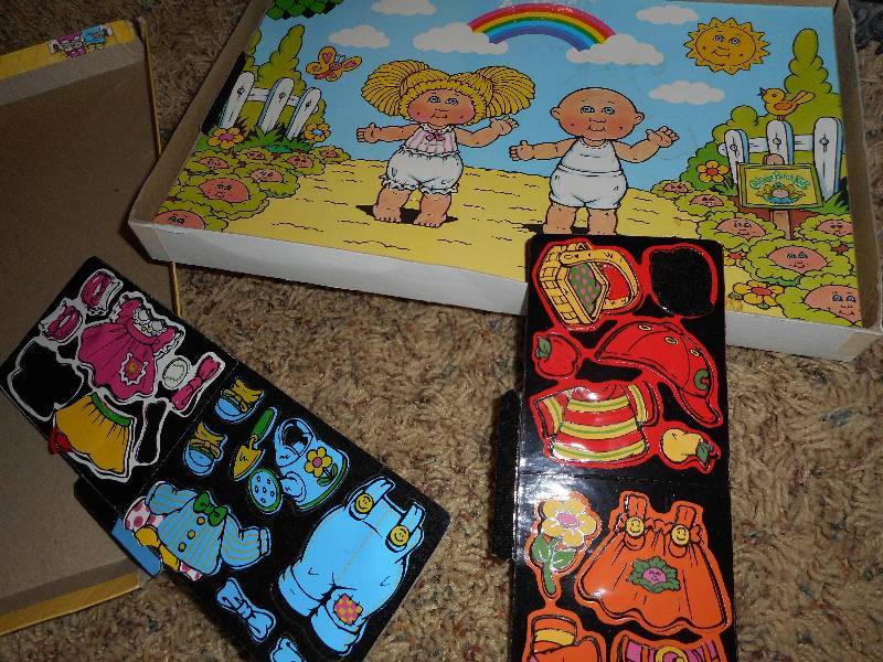 Vintage Cabbage Patch Kids, Iron Basket