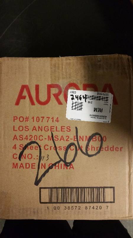 Aurora Desktop Shredder