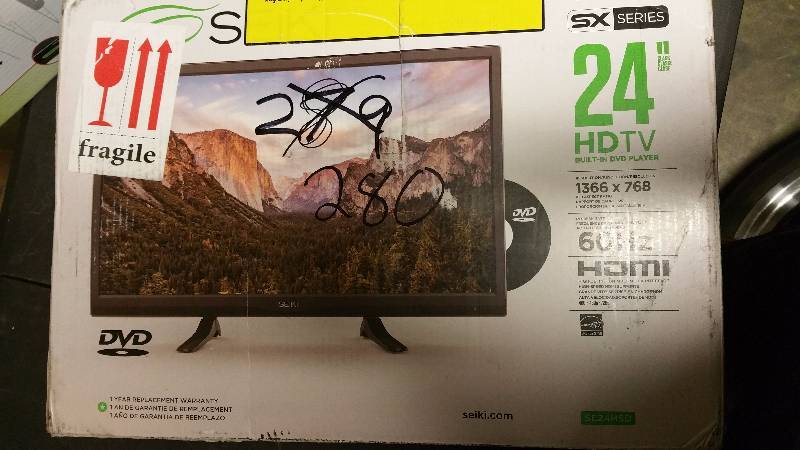 Seiki 24 720p LED TVDVD Combo