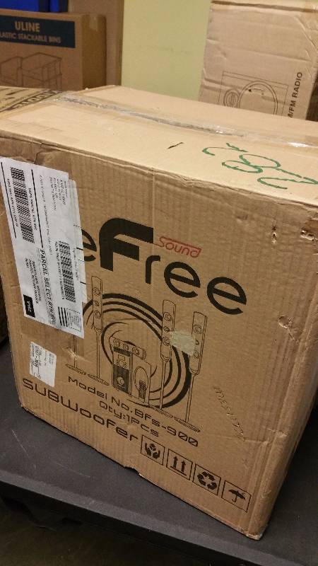 beFree Sound 125-Watt 5.1 Channel Surround Sound Bluetooth Speaker System