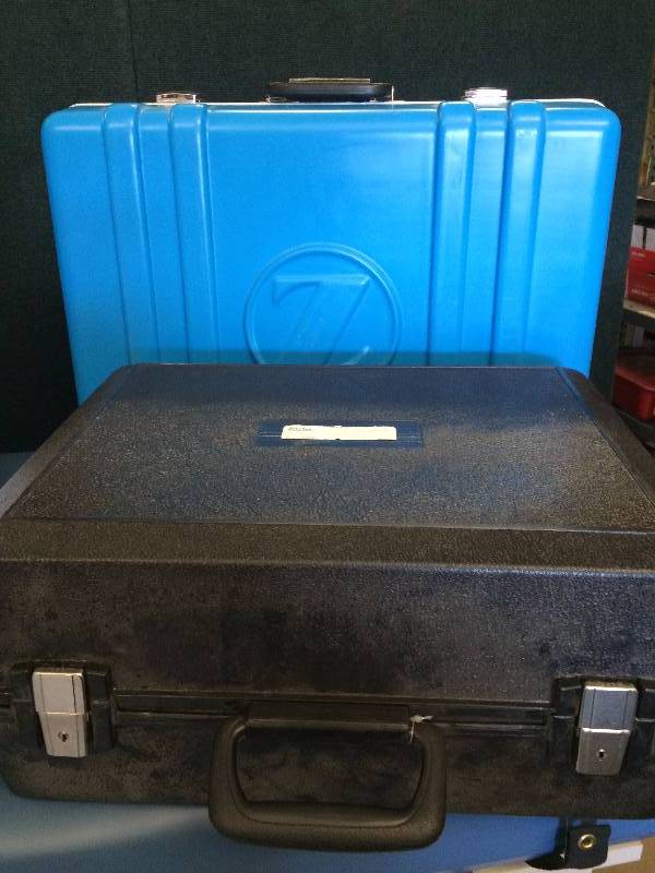lot 15 image: Heavy-Duty Steel Cases for Medical Devices Storage Organization - Metal Carl Zeiss Optics- Olympus - Gyrus Acmi - Great Condition