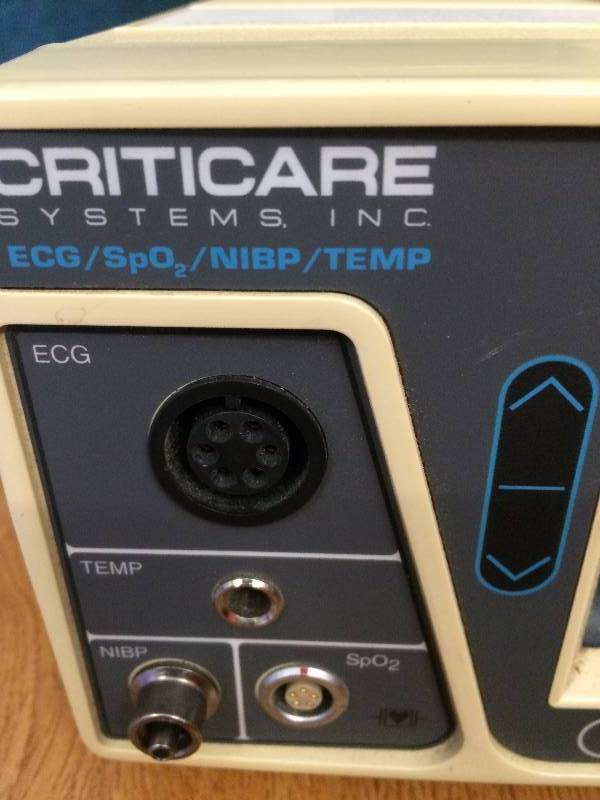 lot 19 image: Criticare 507E Vital Signs Patient Monitor - Excellent Working Condition
