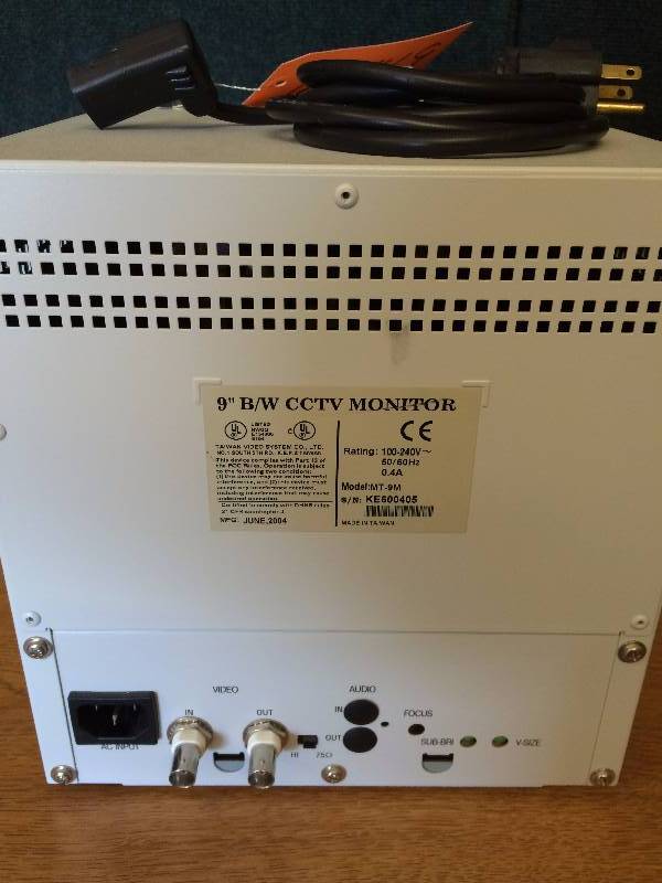 lot 29 image: CCTV Monitor - Excellent Condition