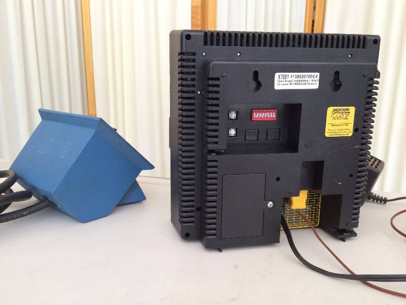 lot 48 image: Retails New $400 Dickson Data Temperature Chart Recorder KT621 09026102 Heavy Duty SI Scientific Industries T-7 Tiny Timer Lab Timing Unit - Excellent Condition