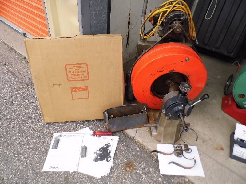 lot 83 image: General Maxi Rooter Snake Machine
