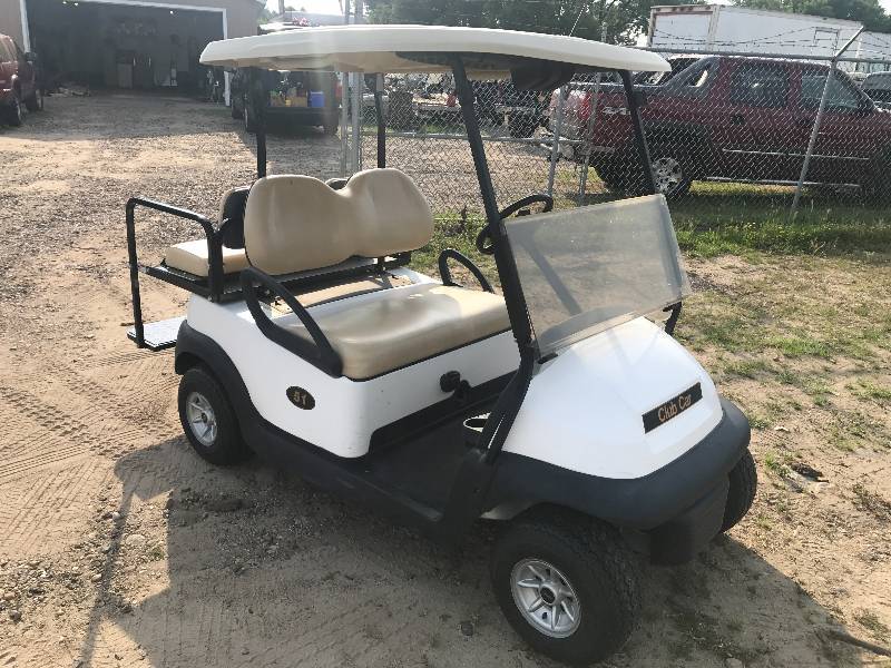 2012 Club Car Precedent Electric with Rear Flip Seat