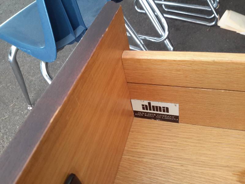 Solid wood ALMA Desk Company, Credenza