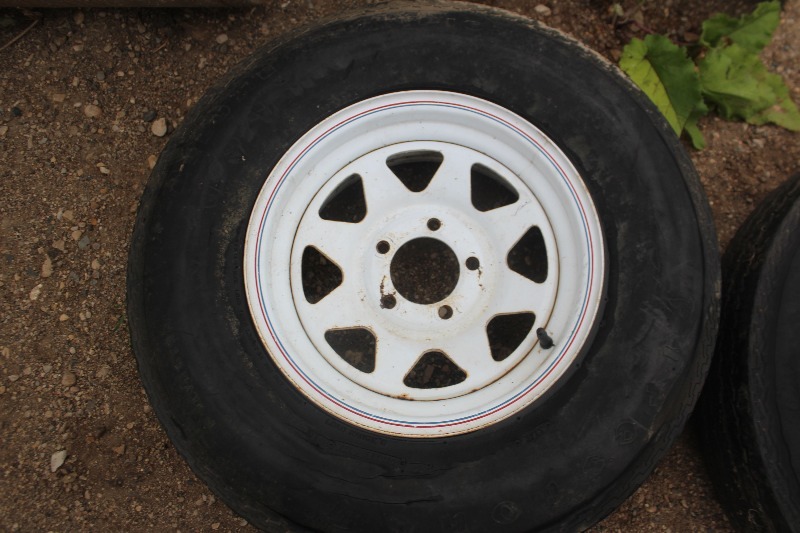 5 Bolt Trailer Wheels  Tires