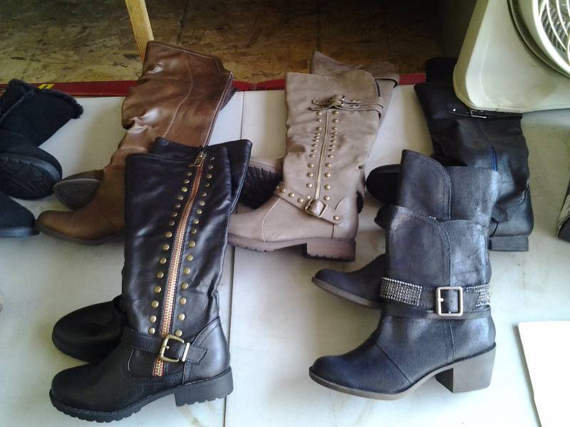 5 Pair Brand New Fashion Boots Size 6