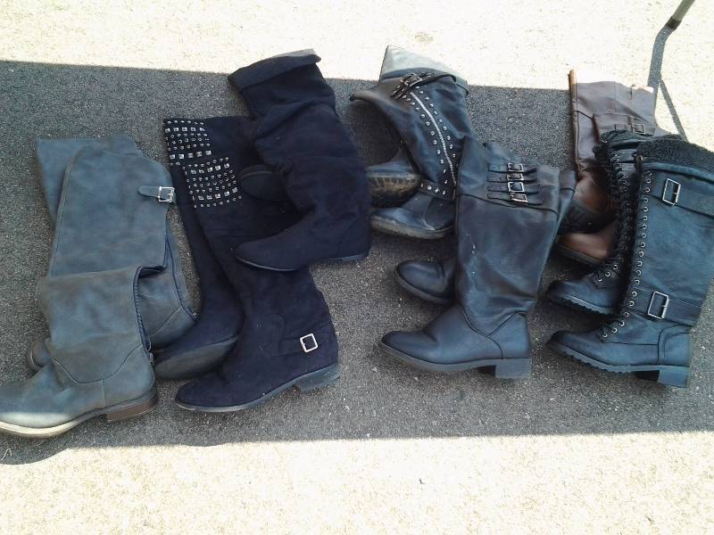 Lot Of Riding Boots Size 6