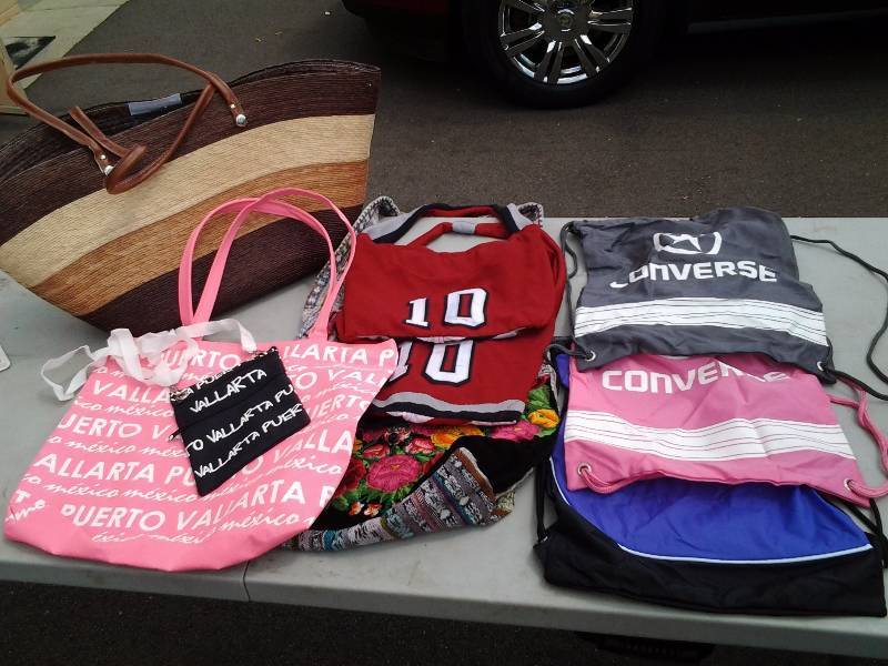 Large Lot Of Assorted Bags Beach, Crossbody, Drawstring & More