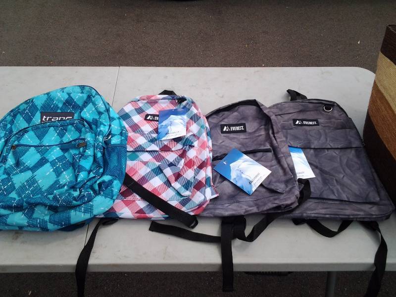 Lot Of Back Packs New With Tags