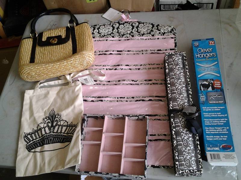 Jewelry Organizers, Drawer Liners, Handbag & Misc