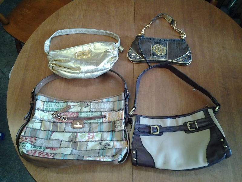 4 Assorted Handbags