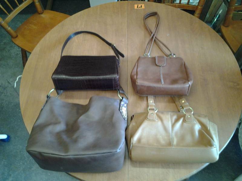 4 Assorted Handbags