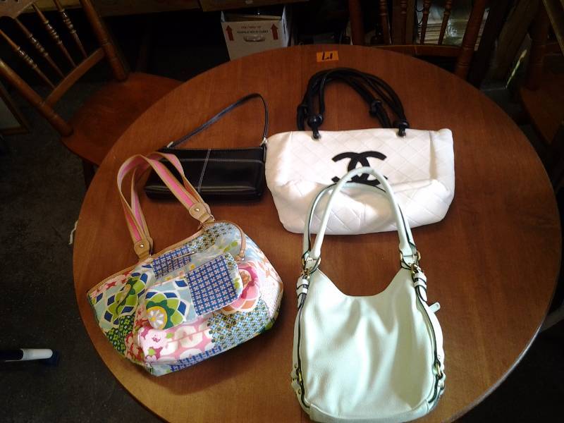 4 Assorted Handbags