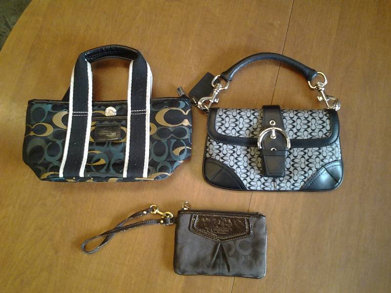 3 Assorted Handbags