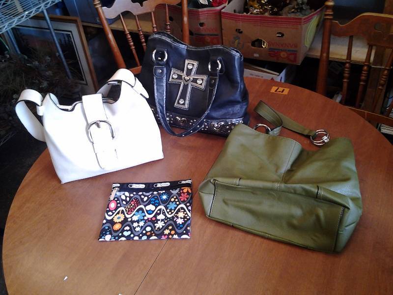 4 Assorted Handbags