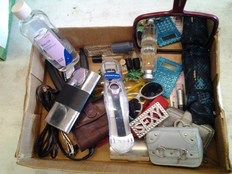 Coin Purses, Watch, Sun Glasses, Perfume, Hair Straightener, More