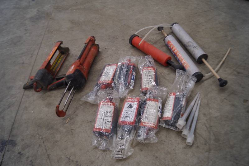 Hilti Caulking Guns & Epoxy Adhesive
