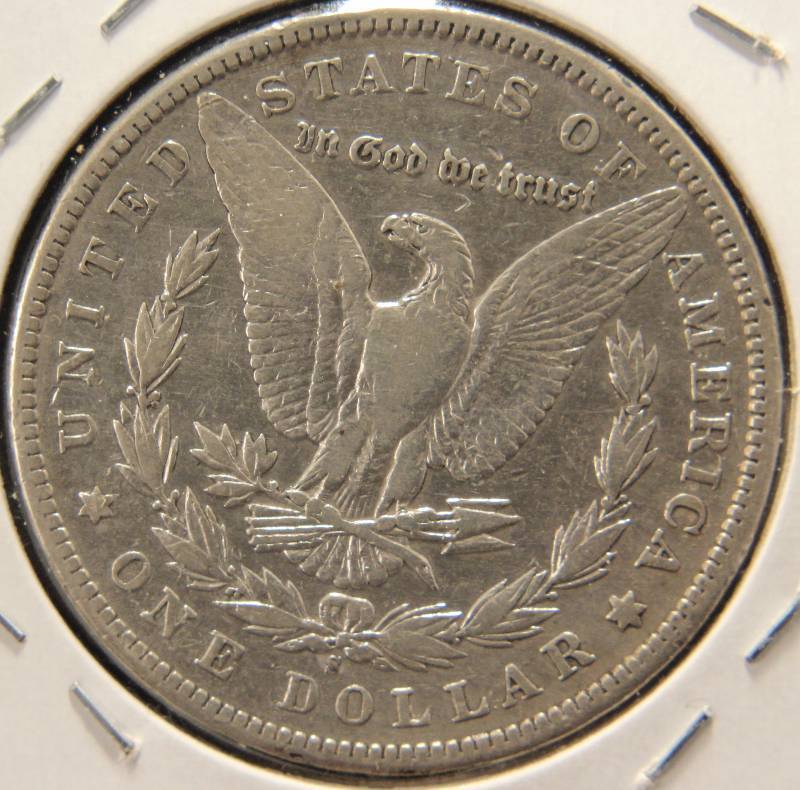 lot 11 image: 1896-S MORGAN SILVER DOLLAR VF BETTER DATE COIN