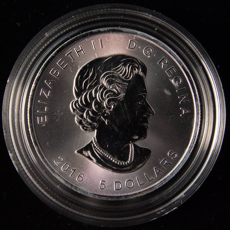 lot 49 image: 2016 CANADA $5 SUPERMAN 1 TROY OZ. .9999 FINE SILVER IN AIRTITE