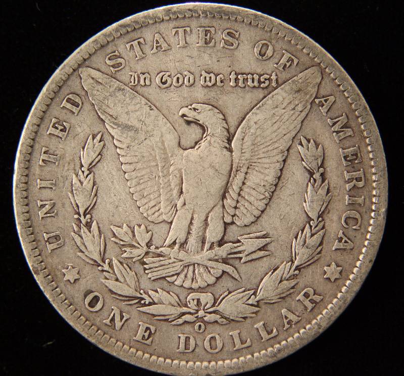 lot 68 image: 1886-O MORGAN SILVER DOLLAR VF