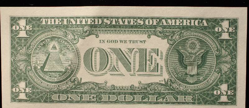 lot 37-A image: 1957-B $1 SILVER CERTIFICATE CRISP UNCIRCULATED