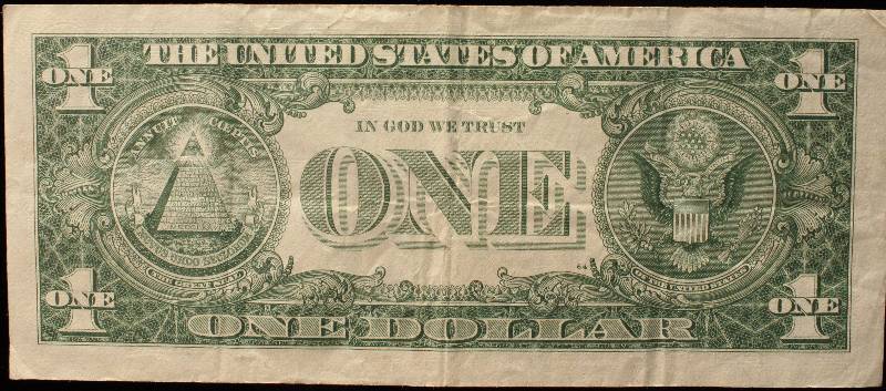 lot 12-A image: 1957 $1 SILVER CERTIFICATE STAR NOTE XF