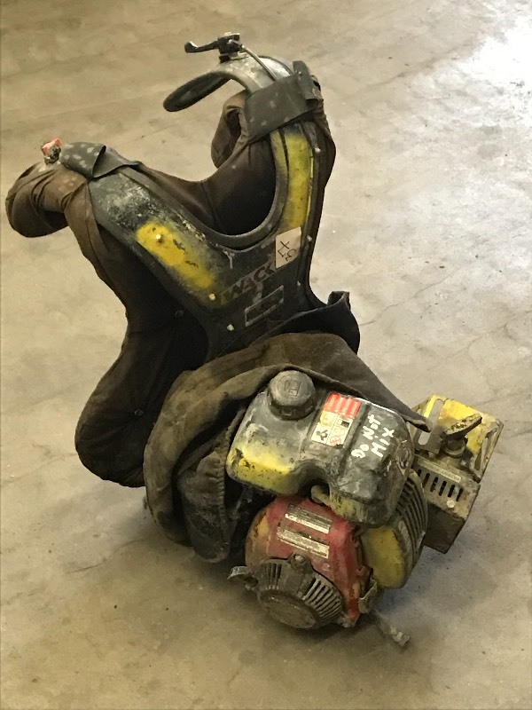 lot 37 image: Wacker Commercial Gas-Powered Backp...