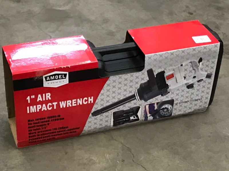 lot 43 image: New Amoel 1 Air Impact Wrench With...