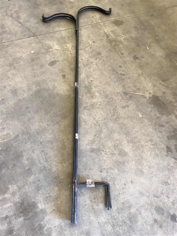 lot 65 image: Lot Of (4) Steel Plant Hangers