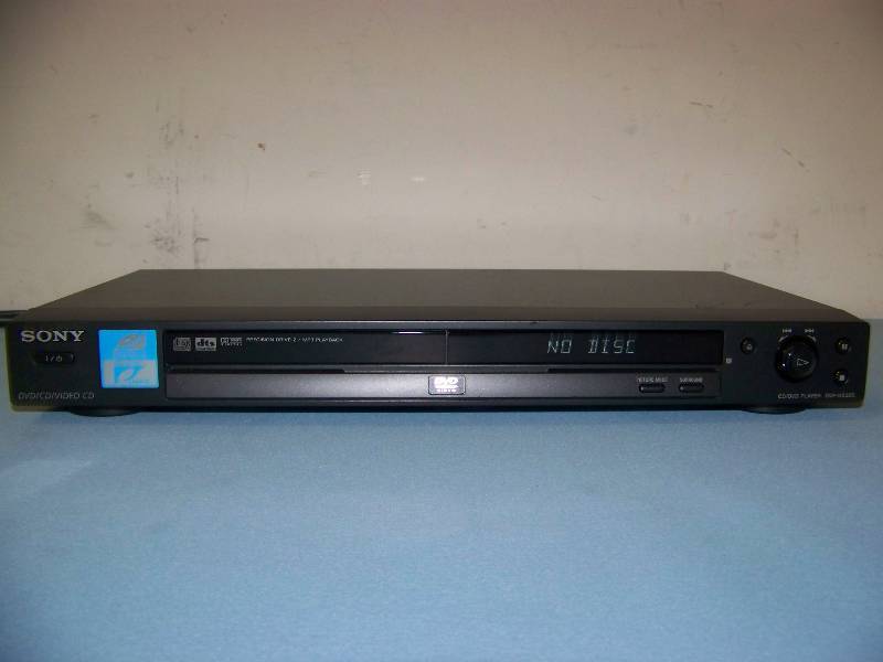 lot 61 image: Sony, DVD  CD Player with Remote Control