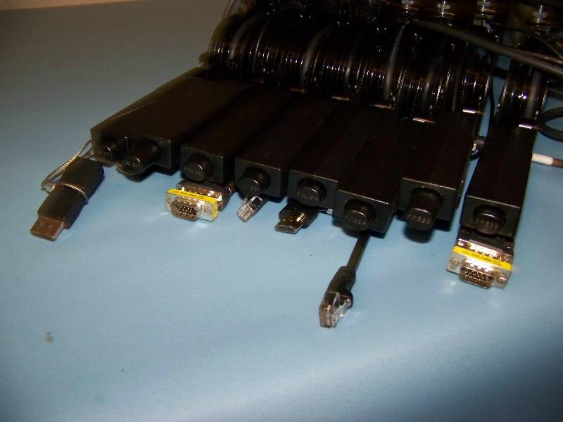lot 106 image: (8) Extron Electronics, Cable Retraction Systems