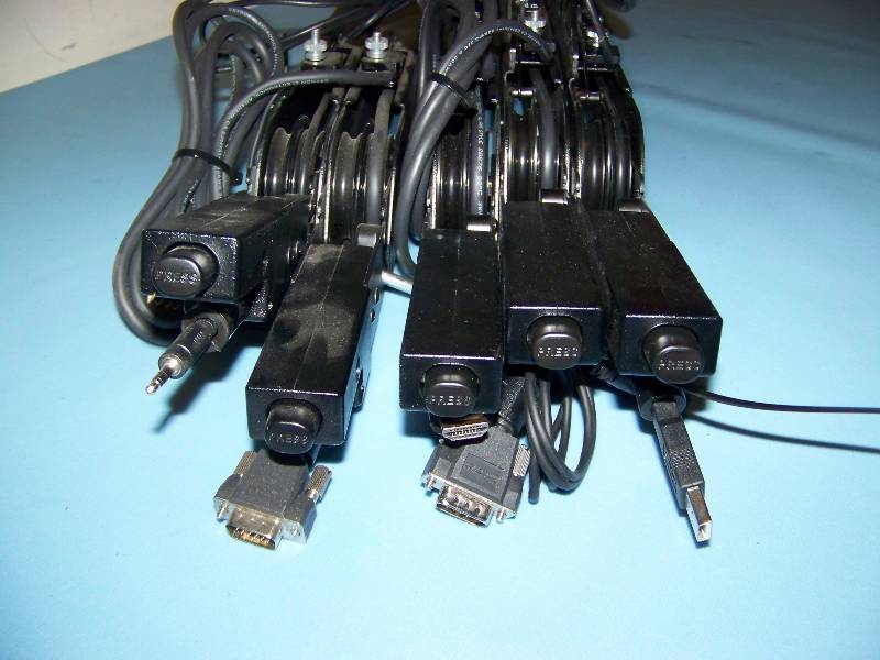lot 105 image: (5) Extron Electronics, Cable Retraction Systems