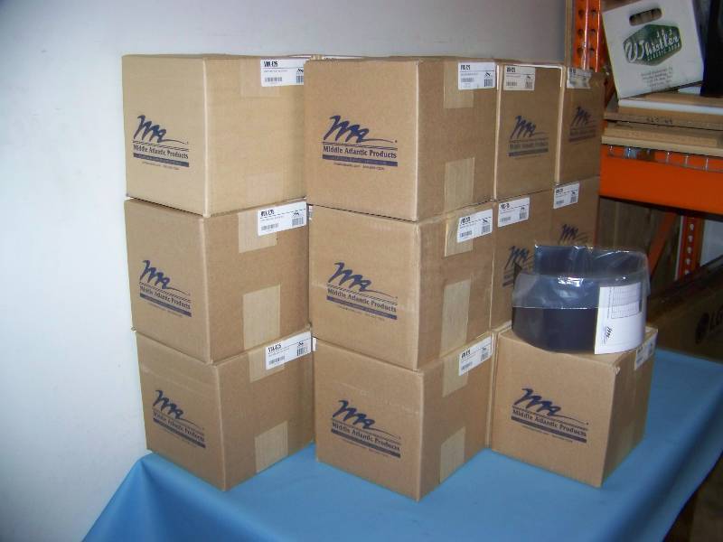 lot 104 image: (25) Middle Atlantic, Vent Block Kits - NEW in Original Boxes